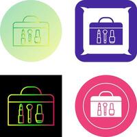 Cosmetics Box Icon Design vector