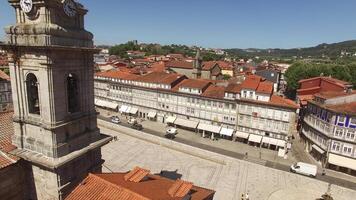 historisch Stadt Center von Guimaraes, Portugal video