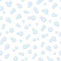 Seamless pattern with soap bubbles. vector