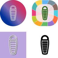 Sleeping Bag Icon Design vector