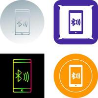 Connected Device Icon Design vector