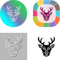 Deer Icon Design vector