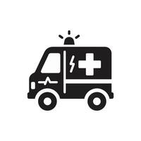 Ambulance Icon design vector