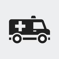 Ambulance Icon design vector