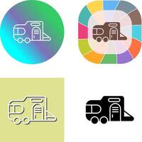 Caravan Icon Design vector