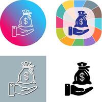 Income Icon Design vector