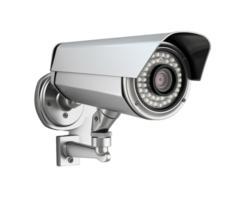 CCTV Security camera isolated on transparent background png