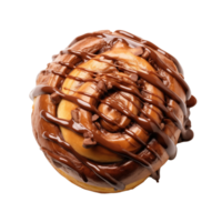 Cinnamon Roll isolated on transparent background png