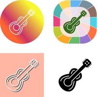 Guitar Icon Design vector