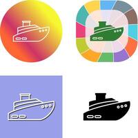 Ship Icon Design vector