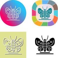 diseño de icono de mariposa vector