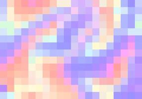 Seamless abstract rainbow background in pixel style. Colorful pattern in tie dye style. vector