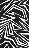 Black and white abstract stripes pattern background. Geometric shape wrapping design template vector