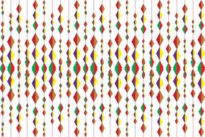 Illustration pattern, Abstract Geometric Style. Repeating of abstract multicolor of triangle with line on white background. vector