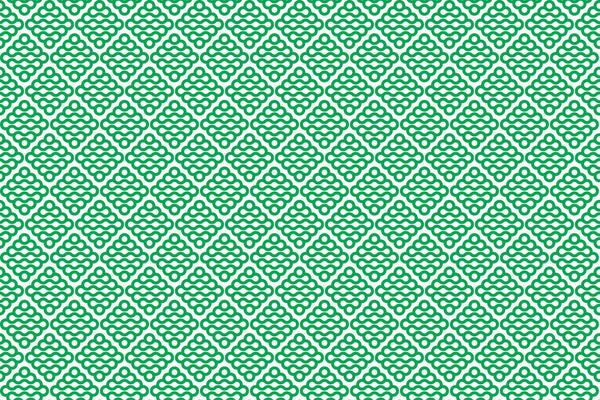 Illustration pattern, Abstract Geometric Style. Repeating of abstract green line in squar shape on white background.