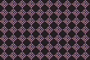 Illustration pattern, Abstract Geometric Style. Repeating of abstract multicolor in circle shape on white background. vector