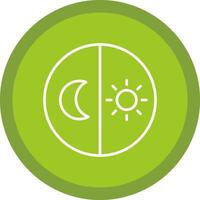 Day And Night free Line Multi Circle Icon vector