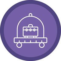 Cart Line Multi Circle Icon vector