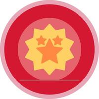 especial oferta plano multi circulo icono vector