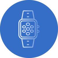 Apps Flat Bubble Icon vector