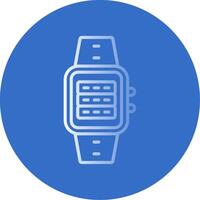 Server Flat Bubble Icon vector