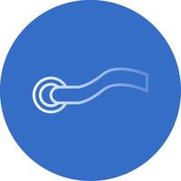Handle Flat Bubble Icon vector