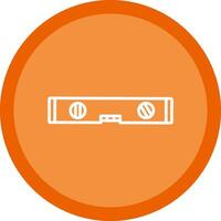 Level Tools Line Multi Circle Icon vector