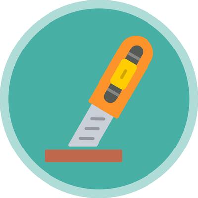 Cutter Flat Multi Circle Icon