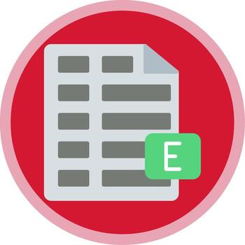 sobresalir plano multi circulo icono vector