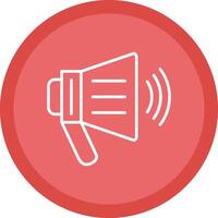 Speaker Line Multi Circle Icon vector