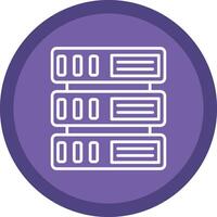 Switch Line Multi Circle Icon vector
