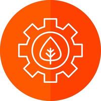 Offshore Platform Line Yellow White Icon vector
