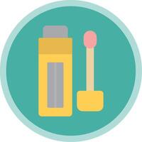 Concealer Flat Multi Circle Icon vector