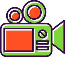 Camera filled Design Icon vector