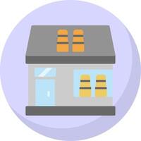 Off License Flat Bubble Icon vector