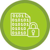 Document Line Multi Circle Icon vector