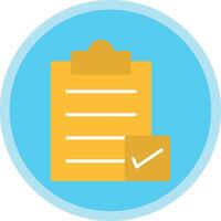 Directory Submission Flat Multi Circle Icon vector