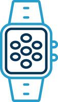 Apps Line Blue Two Color Icon vector