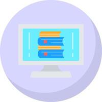 OnFlat Bubble Library Flat Bubble Icon vector