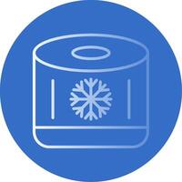 Air Filter Flat Bubble Icon vector