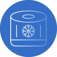 Air Filter Flat Bubble Icon vector