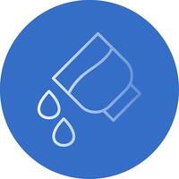 Add Water Flat Bubble Icon vector