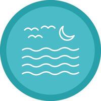 River Line Multi Circle Icon vector