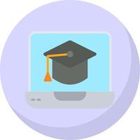 Education Flat Bubble Icon vector