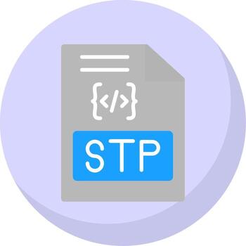 archivo formatos plano burbuja icono vector