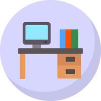 Office Flat Bubble Icon vector