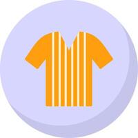 Shirt Flat Bubble Icon vector