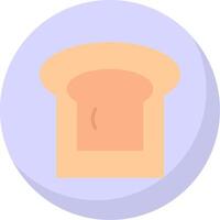 Toasting Flat Bubble Icon vector