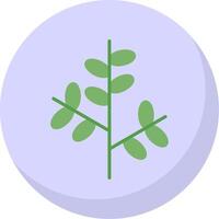 Willow Flat Bubble Icon vector