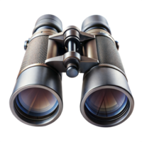 Two binoculars placed on a plain transparent background, ready for observation or exploration png